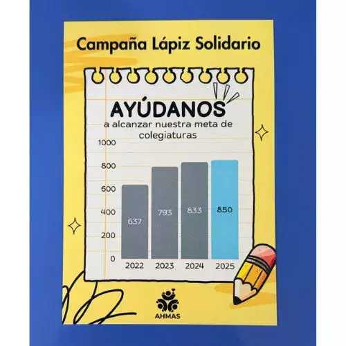 Campaña «Lápiz Solidario» 2025 busca financiar becas para niños en Guatemala