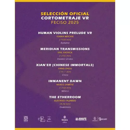 Corto The Etherroom compite en festival de cine Independiente Sogamoso Colombia