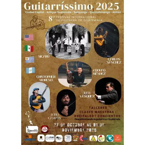 Detalles del Festival Guitarríssimo 2025