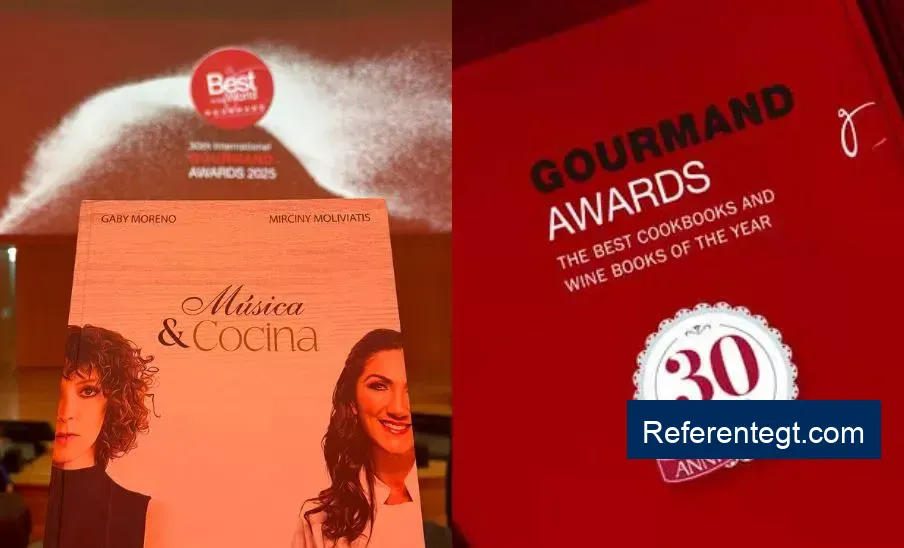 Descubre el Éxito Musical y Gastronómico en los Gourmand World Cookbook Awards 2025