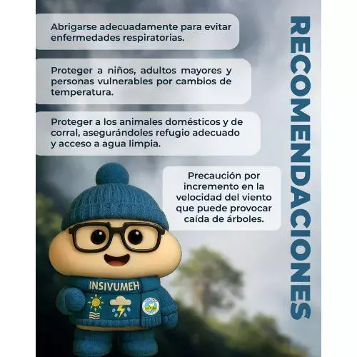 Época fría en Guatemala 2025