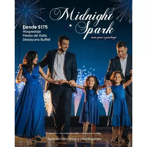 Fiesta de Año Nuevo 2026 en Hotel Tikal Futura