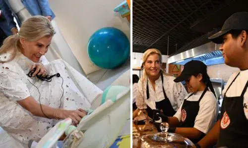 Visita de la Duquesa de Edimburgo en Guatemala