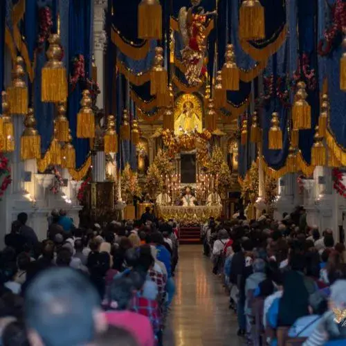 feria en honor a la Virgen del Rosario en Ciudad de Guatemala este 2025