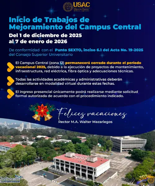 usac-estara-cerrada-diciembre-2025-enero-2026