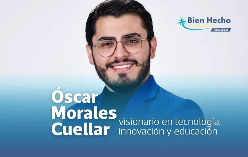 Personaje del 2025: Óscar Morales Cuellar y el modelo que usa teléfonos móviles para formar talento digital que impacta en el mundo