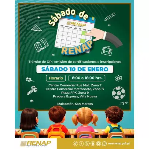 Primer Sábado de RENAP 2026