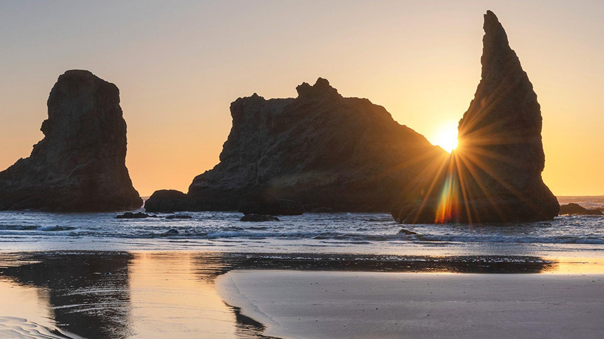 La costa de Oregón, Estados Unidos.