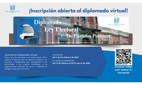 Abrieron inscripciones a cursos de educación electoral del TSE 2026