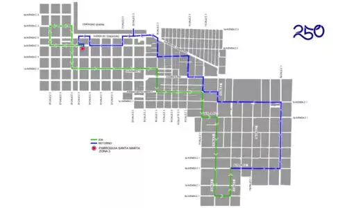 Procesión 22 de marzo 2026, Parroquia Santa Marta, Zona 3 Ciudad Guatemala