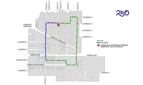 Procesión 4 de abril 2026, Barrio el Gallito, Zona 1 y 3 Ciudad Guatemala