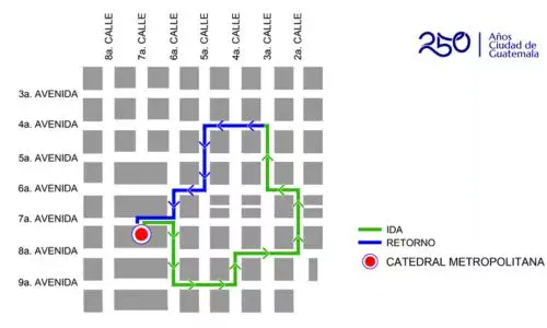 Procesión 8 de marzo 2026, Catedral Metropolitana, Zona 1 Ciudad Guatemala