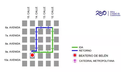 Procesión Infantil del Beaterio de Belén 2026 Zona 1 Ciudad Guatemala