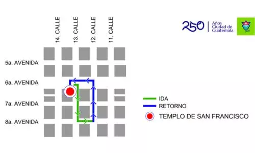 Procesión infantil 7 de marzo 2026, Tercer Sábado de Cuaresma del Templo de San Francisco Zona 1 Ciudad Guatemala