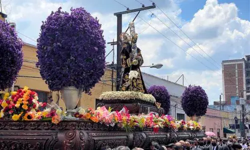 Recorrido Procesiones en Ciudad Guatemala 2026 Zona 1, 3, 6 y 10