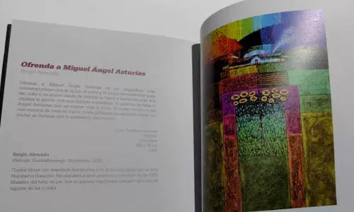 Retorno, libro con poemas de Miguel Ángel Asturias y obras de arte