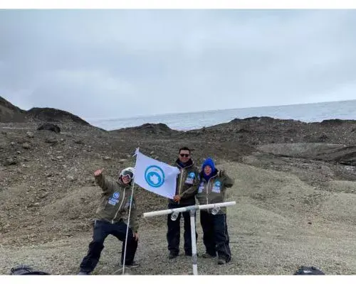 Guatemala en la Antártida investigan microplásticos