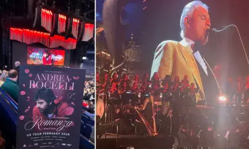Guatemalteca que cantó junto a Andrea Bocelli en Estados Unidos