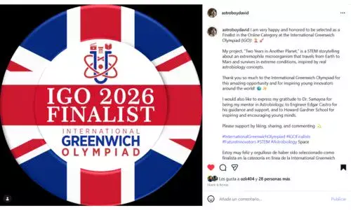 Guatemalteco David López finalista en International Greenwich Olympiad de Reino Unido