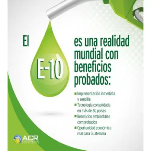 Ley de mezcla de etanol en Guatemala y su vigencia