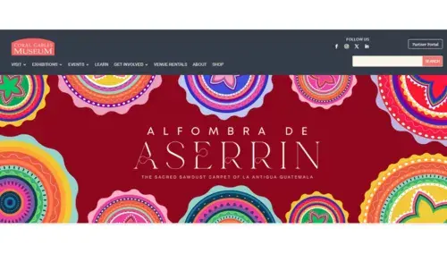 alfombras de aserrín en Coral Gables