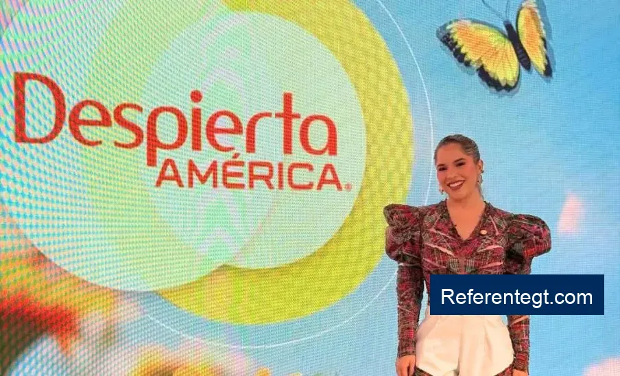 Allisson Valdez deslumbra como presentadora en el exitoso programa Despierta América de Univisión