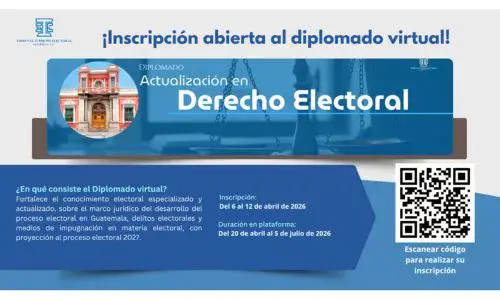 Cursos educación electoral del TSE en Guatemala