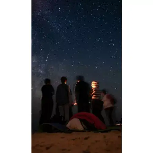 Máxima actividad o pico de la La lluvia de estrellas Líridas en Guatemala 2026