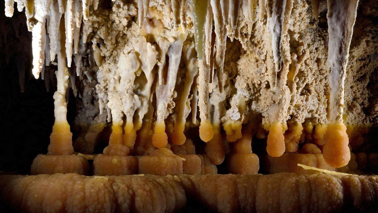 Espeleotemas de la cueva de Lechuguilla