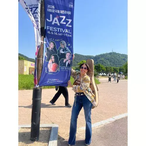 Guatemalteca Fabiola Roudha destacó en la televisión de Corea del Sur