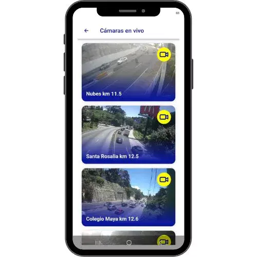 App para consultar tránsito en tiempo real en Carretera a El Salvador