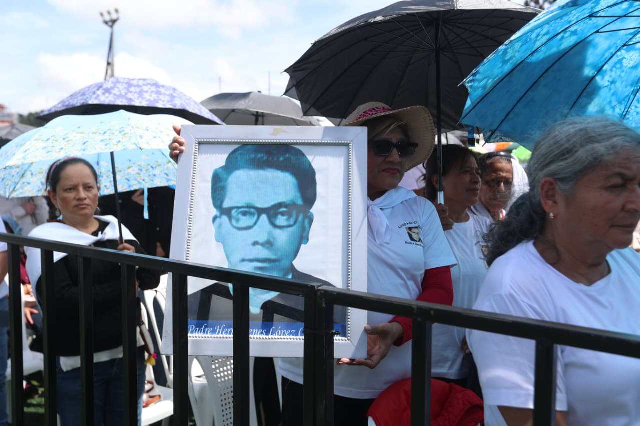 El padre Hermógenes fue recordado como un pastor cercano a su comunidad durante una eucaristía en San José Pinula 