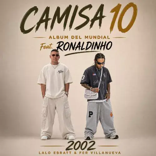 Guatemalteco Fer Villanueva en el nuevo álbum CAMISA 10 de Ronaldinho