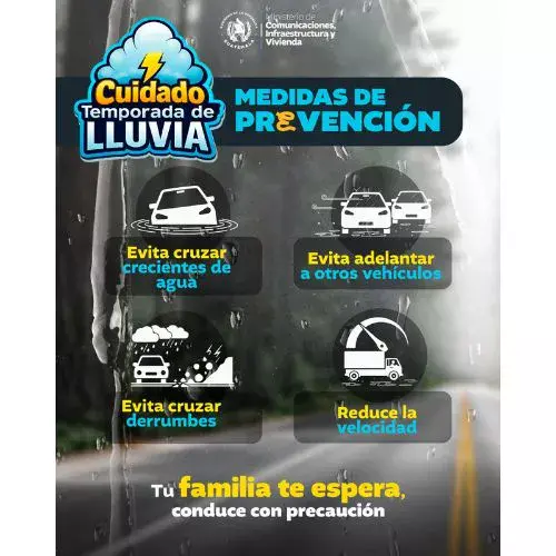 Lluvias continuarán el fin de semana del 13 y 14 de junio 2025, pronóstica Insivumeh