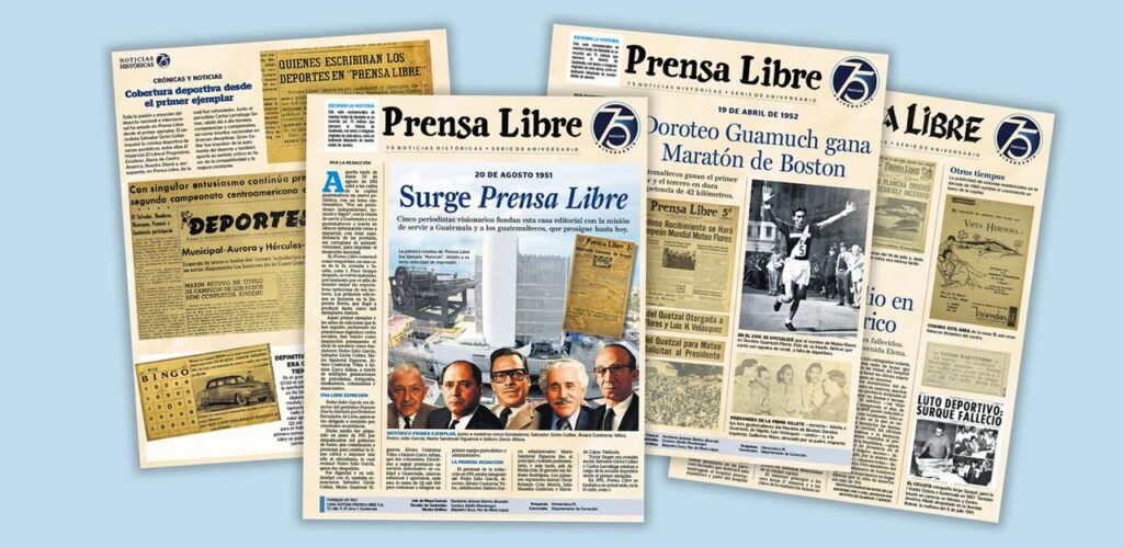 75 Años de : Revive la Historia de Guatemala a Través de Sus Principales Hechos