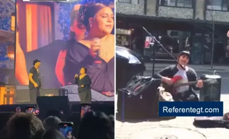 Ricardo Arjona asombra al invitar a talentosa cantante callejera chilena a su escenario