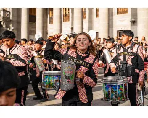 Banda quetzalteca Big Band Shekina llevará el talento guatemalteco a Francia