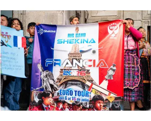 Big Band Shekina de Quetzaltenango realizará gira en Francia