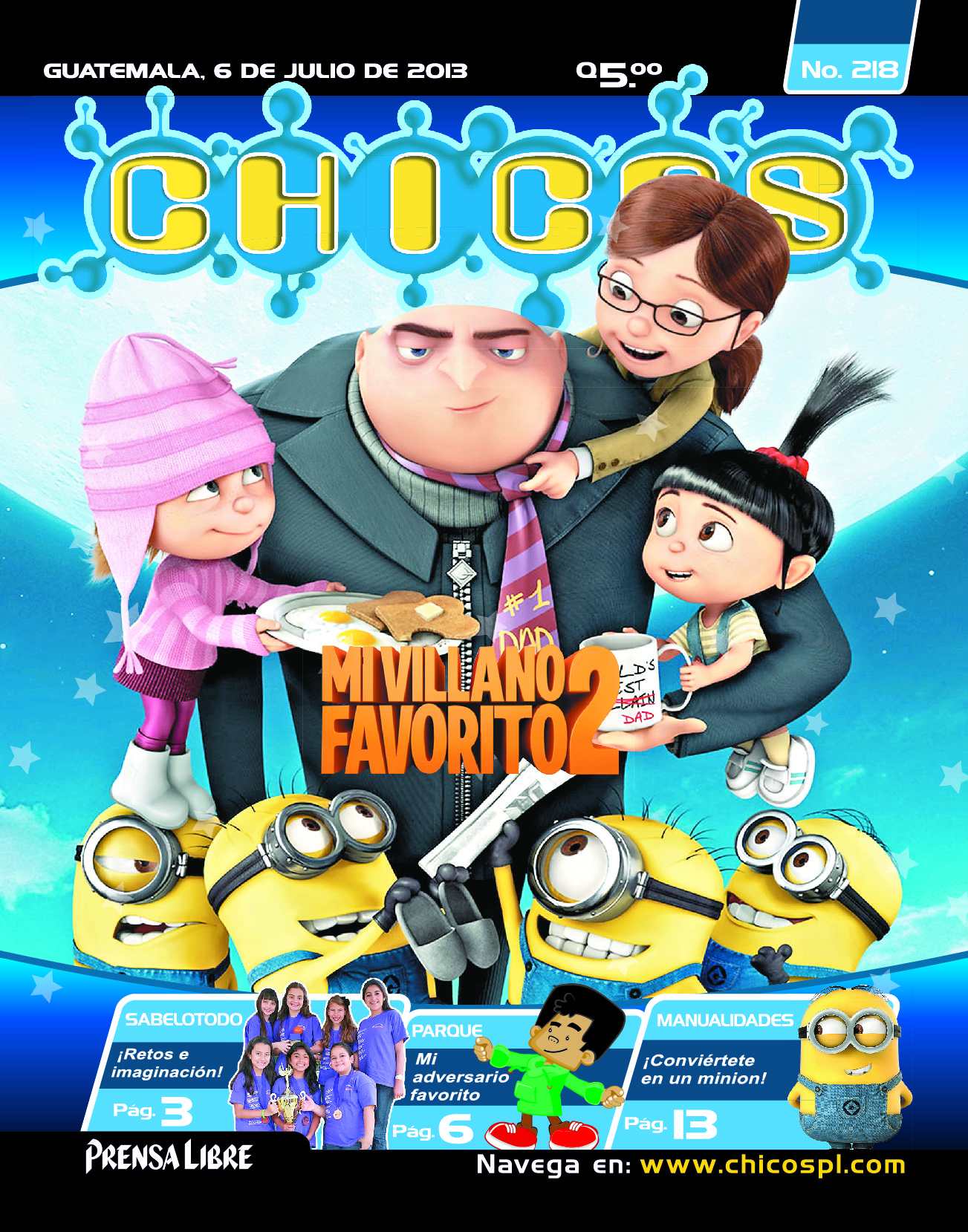 CHICOS 218 Película