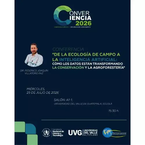Converciencia 2026 Científicos compartirán conocimientos en Guatemala