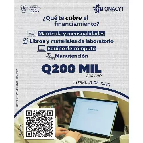 Educa CTi 2026 financiamiento para carreras científicas y tecnológicas