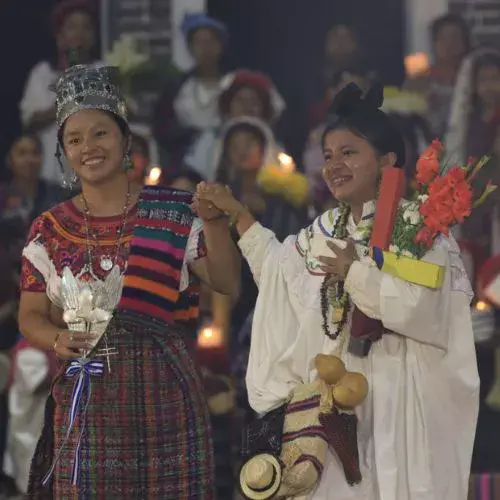 Elena Mateo de Santa Cruz Barillas Huehuetenango es Rabín Ajaw 2026-27