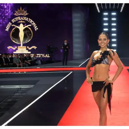 Guatemalteca Elizabeth Blanco en la preliminar de Miss Supranational 2026 Polonia