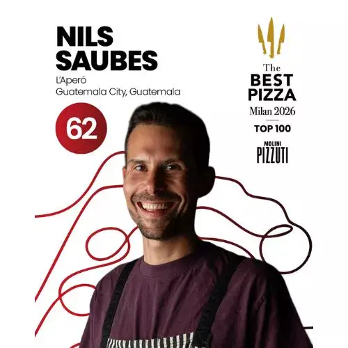 Nils Saubes y L’Aperó de Guatemala destacan en The Best Pizza Awards 2026