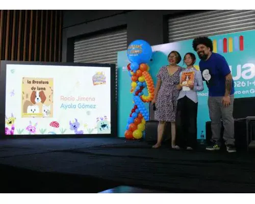 Niños y adoelscentes presentaron sus propios libros en Filgua 2026