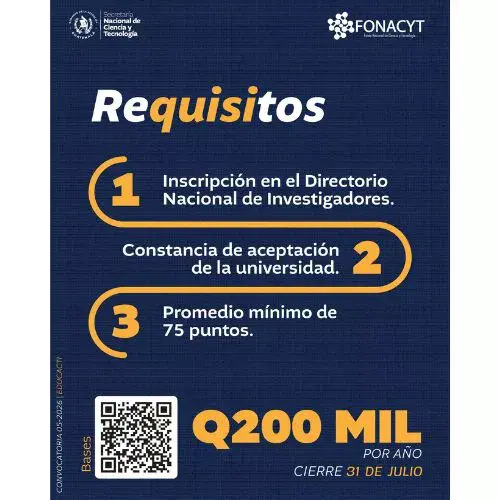 Programa Educa CTi 2026 de financiamiento para carreras científicas y tecnológicas