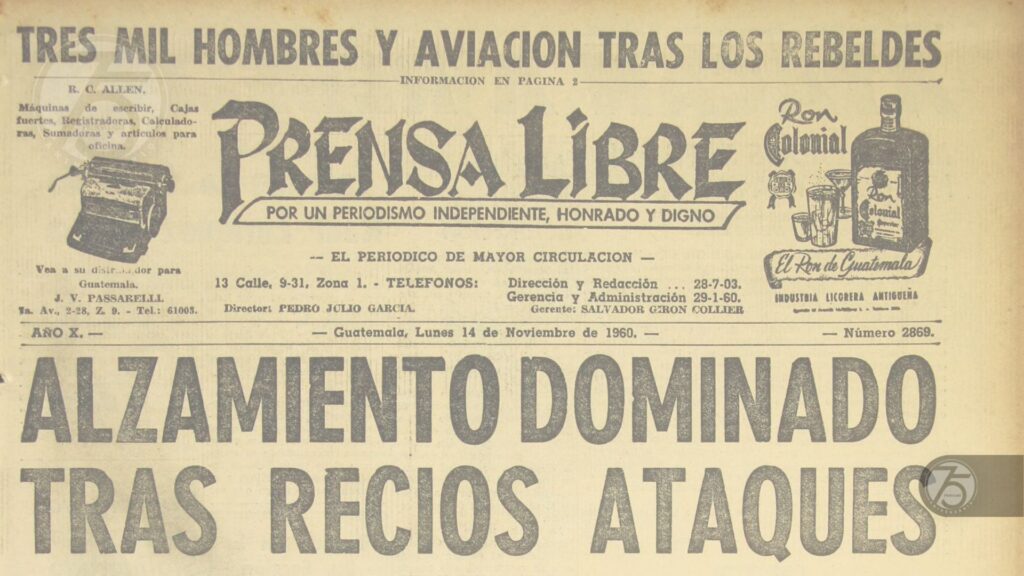 El 13 de noviembre de 1960: El fracaso del alzamiento militar que marcó la historia.