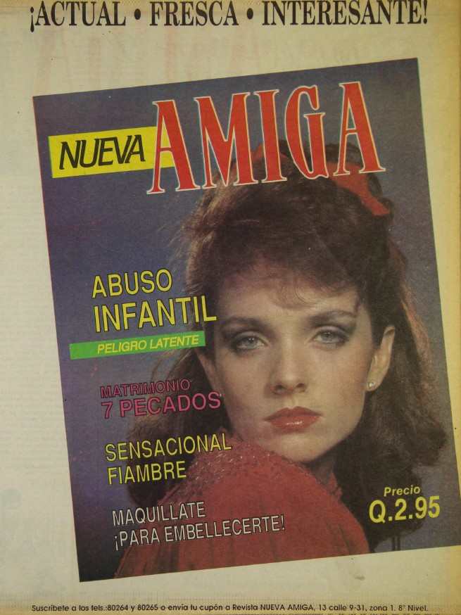 Revista Amiga, una publicación dirigida a las lectoras de