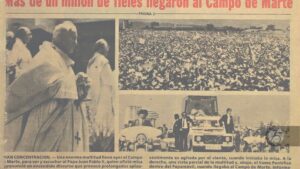 Revive la histórica visita del Papa Juan Pablo II a Guatemala el 7 de marzo de 1983