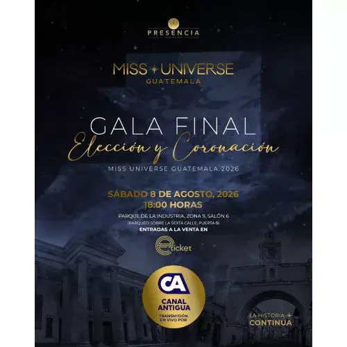 Cuándo y donde ver la final de Miss Universe Guatemala 2026
